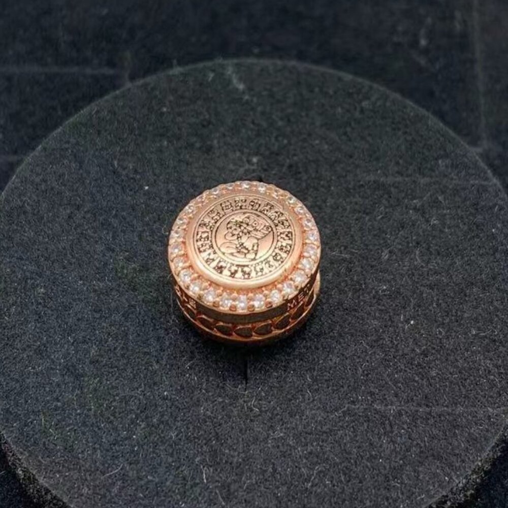 Pandora Cozumel Flag Pendant Rose Gold-Plated